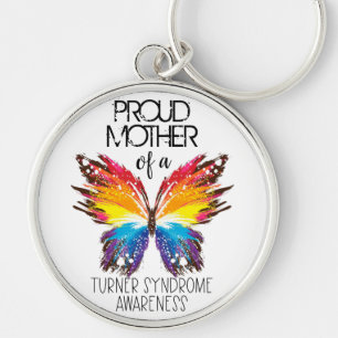 Porte-clés Proud mother of a butterfly Turner Syndrome