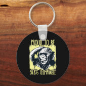 Porte-clés Proud To Be 988 Chimpanzee 2  (Recto)
