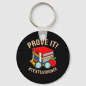 Porte-clés Prove Text (Recto)