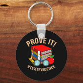 Porte-clés Prove Text (Recto)