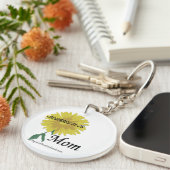 Porte-clés Proverbes 31:28 Fête des mères (Devant Droit)