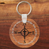 Porte-clés Proverbes 3:6 Diriger Vos Chemins Bible Verse Comp (Recto)