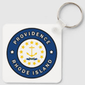 Porte-clés Providence Rhode Island (Dos)