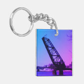 Porte-clés Providence, RI 'Stuck-Up Bridge' (Devant gauche)