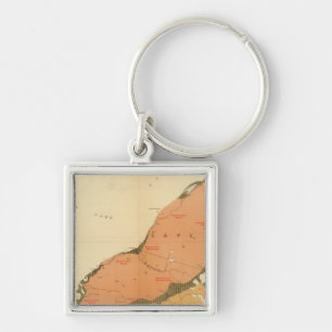 Porte-clés Province de l'Île du Cap-Breton de la Nouvelle-É