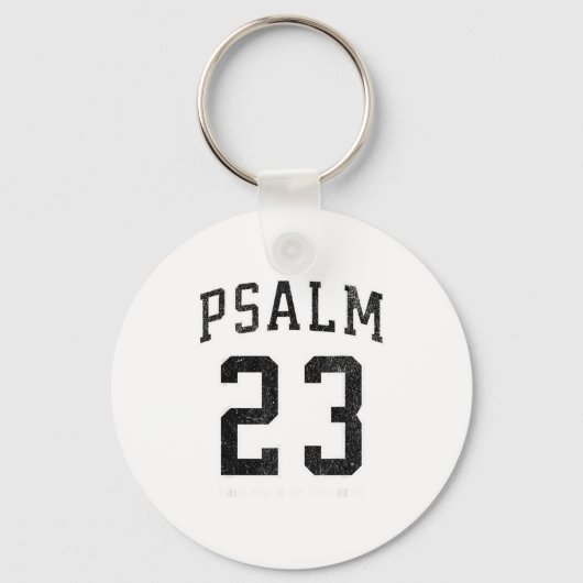 Porte-clés Psalm 23 Jersey (Recto)