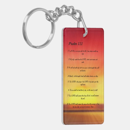 Porte-clés Psaume 121 (Devant gauche)