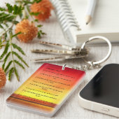 Porte-clés Psaume 121 (Devant droit)