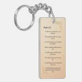 Porte-clés Psaume 121   (Devant gauche)