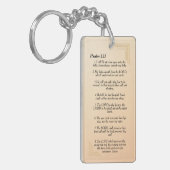 Porte-clés Psaume 121 porte - clé (Devant gauche)