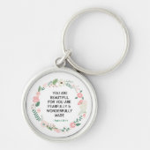 Porte-clés Psaume 139 Vous Êtes Beau (Devant)