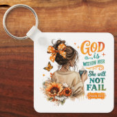 Porte-clés Psaume 46:5... (Recto)