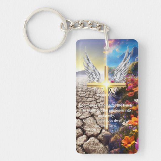 Porte-clés Psaume 68 (Devant)