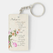 Porte-clés Psaume 91:1-2 porte - clé (Dos)