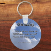 Porte-clés Psaume d'anniversaire 118-24 (Recto)