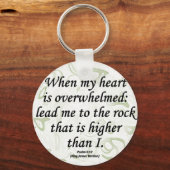 Porte-clés Psaume de résistance 61-2 (Recto)