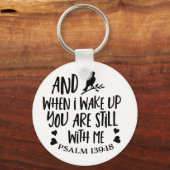 Porte-clés Pslam 139:18 Porte - clé (Recto)