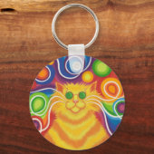 Porte-clés Psy-cat-delic porte - clé (Recto)