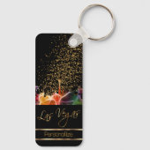 Porte-clés Psychedelic Las Vegas Skyline (Verso)