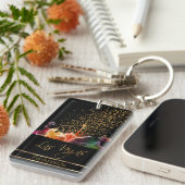 Porte-clés Psychedelic Las Vegas Skyline (Devant droit)