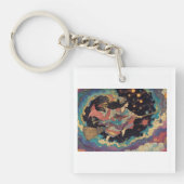 Porte-clés Psychedelic witch keyring (Devant)