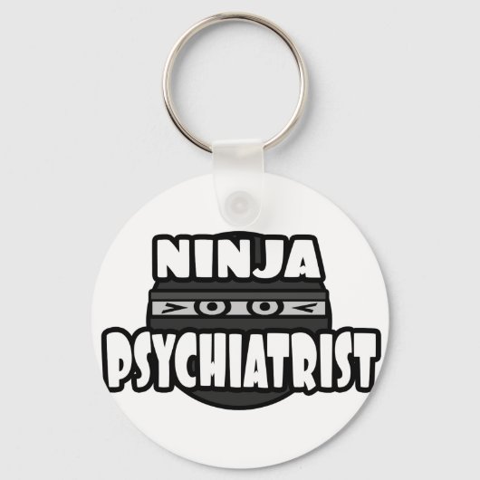 Porte-clés Psychiatre Ninja (Recto)