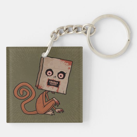 Porte-clés Psycho Sack Singe (Dos)