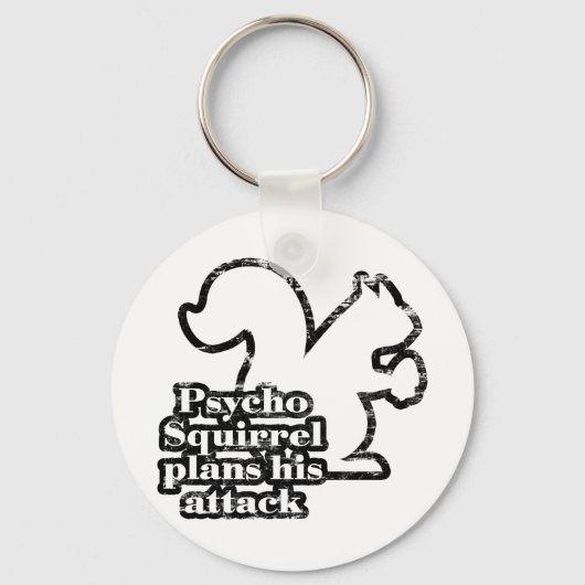 Porte-clés Psycho Squirrel (Recto)