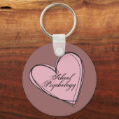 Porte-clés Psychologie scolaire Porte - clé cardiaque (Recto)