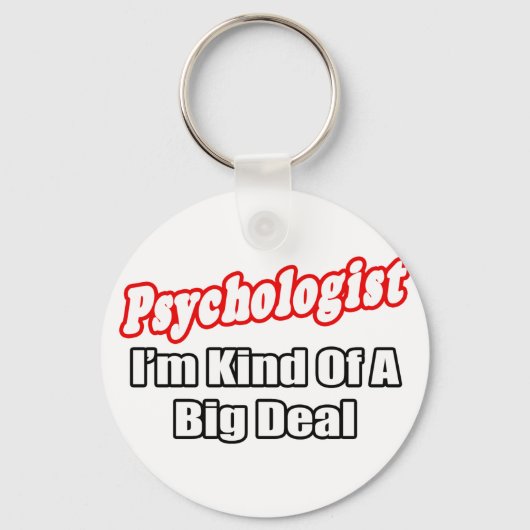 Porte-clés Psychologue...Big Deal (Recto)