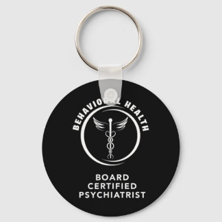 Porte-clés Psychologue certifié par le conseil de santé menta