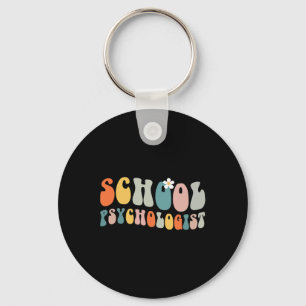 Porte-clés Psychologue scolaire Super Retro Vintage Psycholog