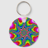 Porte-clés Psykedelica - Fractale (Recto)