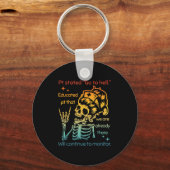 Porte-clés Pt A Déclaré Aller En Enfer Pt Éduqué Que Nous Som (Recto)