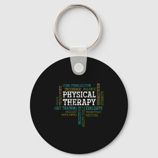 Porte-clés Pta Physical Motivational Therapy Gift Physical Th (Recto)