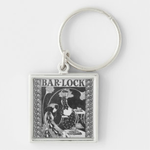 Porte-clés Publicité pour les machines à écrire de