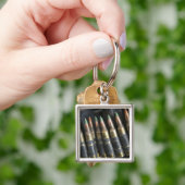 Porte-clés Puces courbées pour un wea automatique M-249 (main)