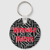 Porte-clés Puces d'argent, Pleine lune de loup-garou gris Hal (Verso)