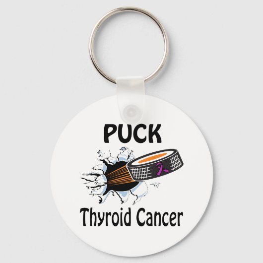 Porte-clés Puck Causes Thyroid Cancer Porte - clé (Recto)