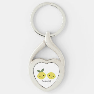 Porte-clés Pucker up Cute Kawaii Lemons