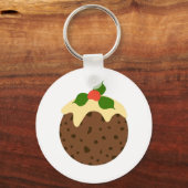 Porte-clés Pudding de Noël (Recto)