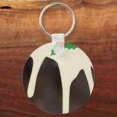 Porte-clés Pudding de Noël aux pelouses, (Verso)