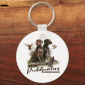 Porte-clés Pudelpointers, Chasse faisan (Recto)