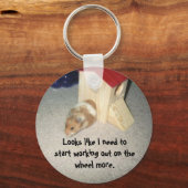 Porte-clés Pudgy Hamster Keychain (Recto)