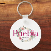 Porte-clés Puebla Mexico Voyage Destination Bridesmaid (Recto)