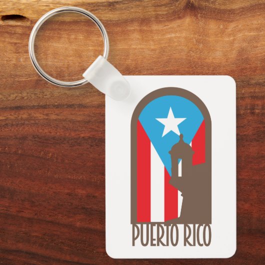 Porte-clés Puerto Rico Morro Garita Arc (Recto)