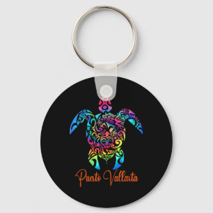 Porte-clés Puerto Vallarta Tortue de mer Famille Vacances Été
