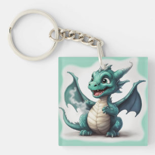 Porte-clés Puff Le Petit Dragon Magique