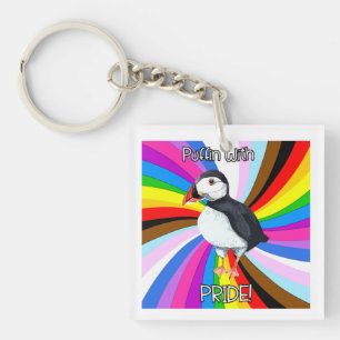 Porte-clés Puffin Avec Fierté ! - LGBTQ+