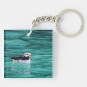 Porte-clés Puffin Dans La Baie De Résurrection, Alaska (Dos)